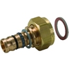 System coupling Series: 476 40 Type: 3332KJ Bronze/EPDM PN10 Internal thread (BSPP)/Mepla 1/2"-40 mm